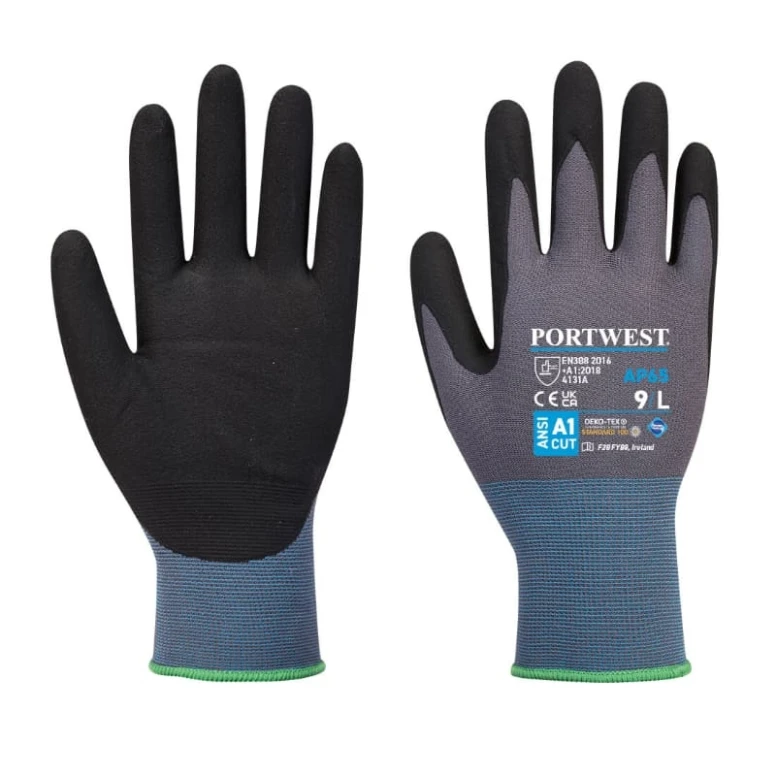 NPR Pro Nitril Schaumstoff-Handschuhe - AP65 Portwest