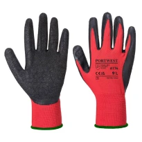 12 Paar - Arbeitshandschuhe Latex Flex Grip - A174 Portwest