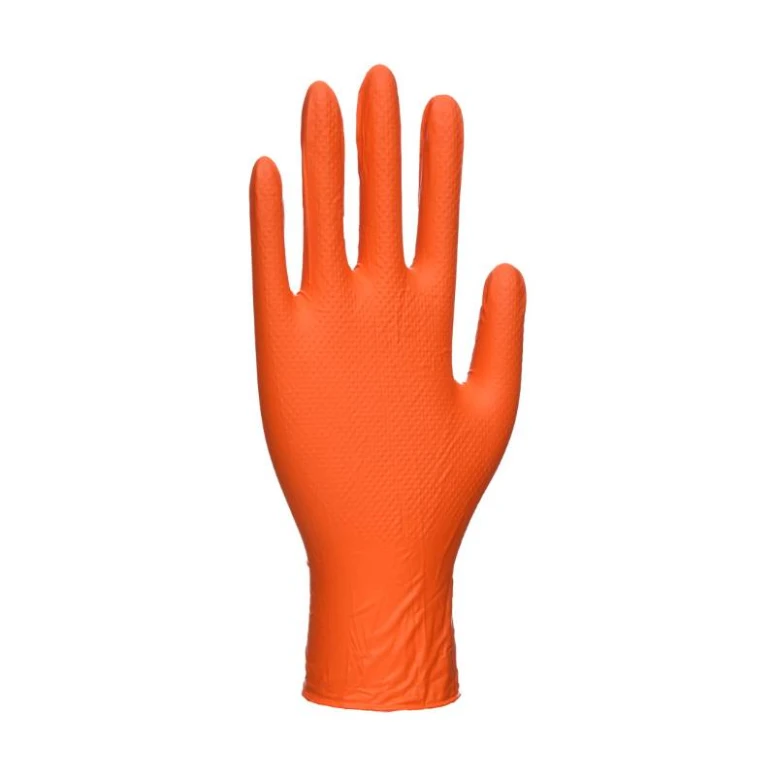 100 Stück - Arbeitshandschuhe Einwegartikel HD Portwest Orange - A930 Portwest
