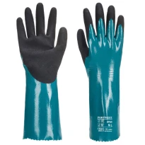 12 Paar - Arbeitshandschuhe Sandy Grip Leicht Gauntlet - AP60 Portwest