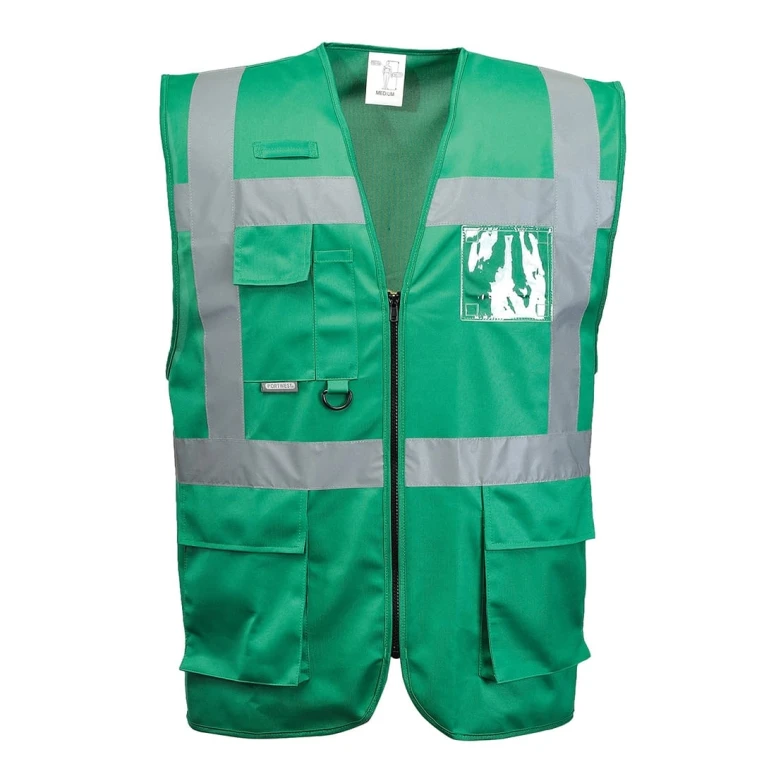 Arbeitsweste Portwest Warnschutz Iona Executive Multitaschen