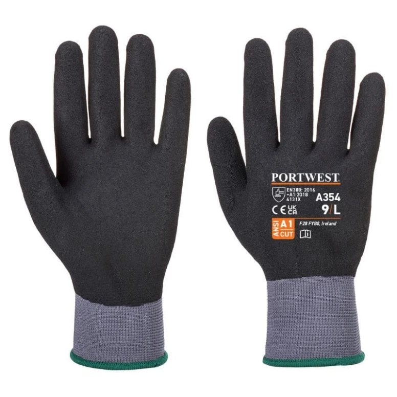 12 Paar - Arbeitshandschuhe DermiFlex Ultra Pro - PU/Nitrilschaum - A354 Portwest