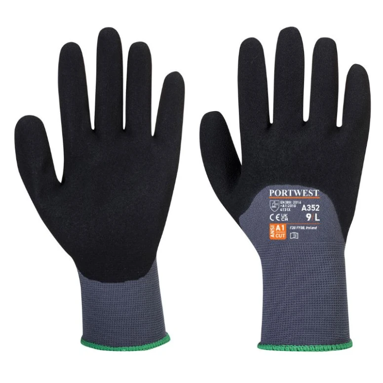 12 Paar - Arbeitshandschuhe Dermiflex Ultra- A352 Portwest