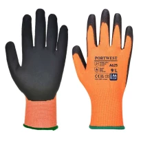 12 Paar - Arbeitshandschuhe Schnittschutz Vis-Tex - PU - A625 Portwest 2
