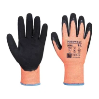 12 Paar - Arbeitshandschuhe Schnittschutz Vis-Tex Winter HR Nitril - A646 Portwest