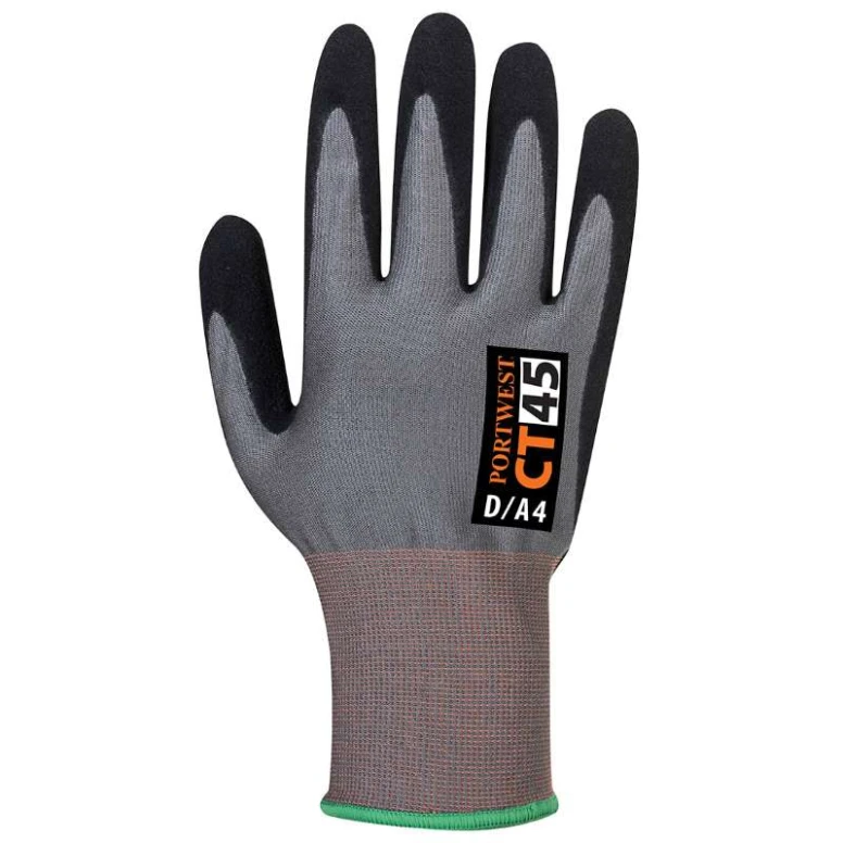 12 Paar - Arbeitshandschuhe Für Schnittschutz mit Schaum-Nitril CT HR18 - CT45 Portwest