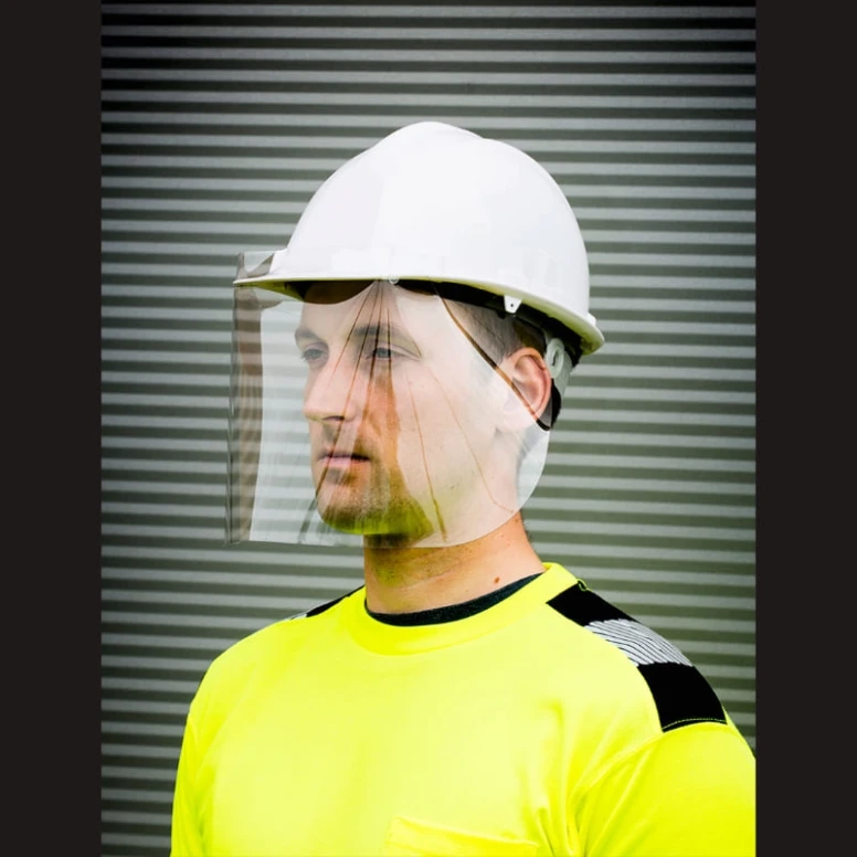 100 Stück - Visier pro Helm 300 Micron Portwest CV14