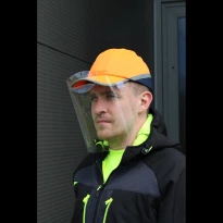 100 Stück - Visier APET für Bump Cap 300 Micron Portwest CV18