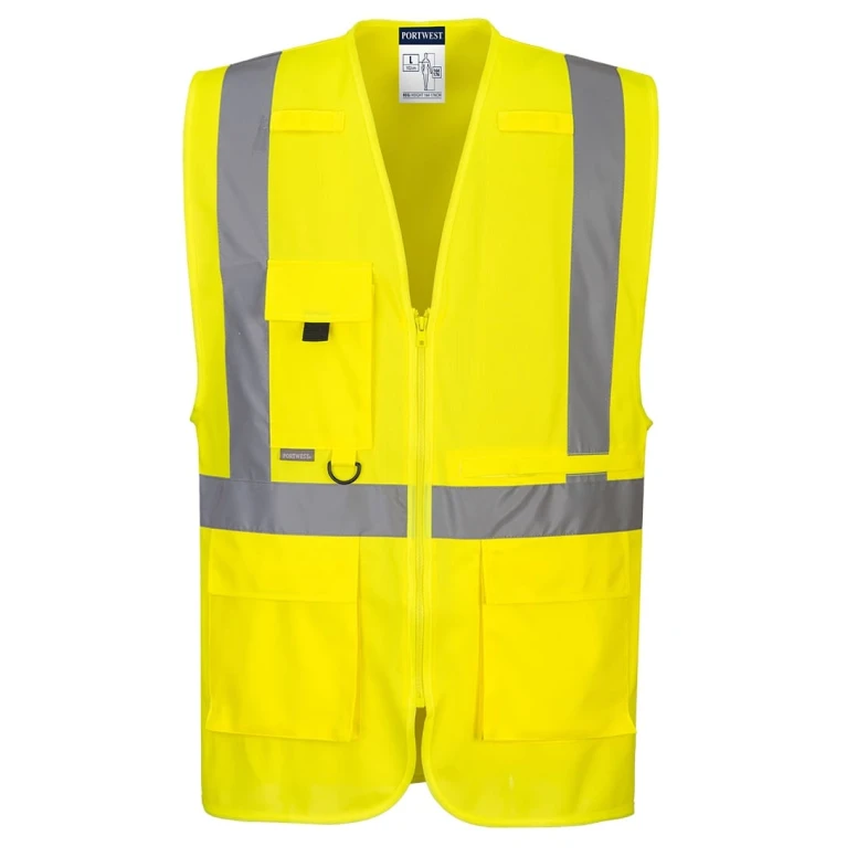 Arbeitsweste Executive Warnschutz Portwest C357
