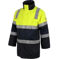 Parka Warnschutz Feuerfest Antistatikum für Schweißen und Lichtbogen - B3791 Workteam