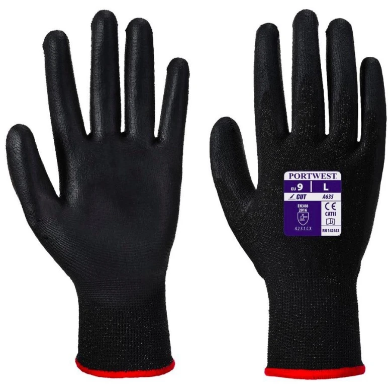 Schnittschutz Handschuh Level 3 mit hervorragender Passform - A635 Portwest
