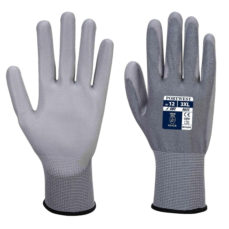Schnittschutz Handschuh Level 3 mit hervorragender Passform - A635 Portwest
