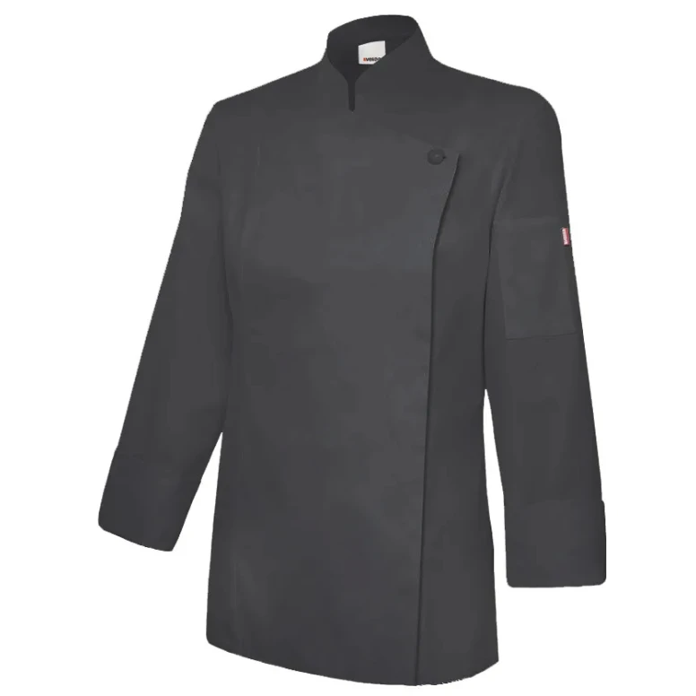 Koreanische Arbeitskochjacke mit Reißverschluss Velilla Damen 405203TC