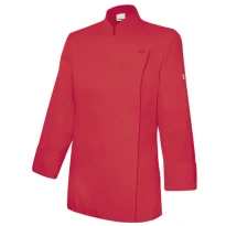 Koreanische Arbeitskochjacke mit Reißverschluss Velilla Damen 405203TC