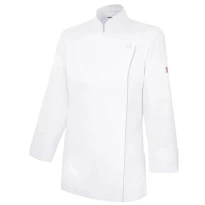 Koreanische Arbeitskochjacke mit Reißverschluss Velilla Damen 405203TC