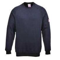 Arbeitssweatshirt Langärmelig Feuerfest Antistatisch Portwest FR12