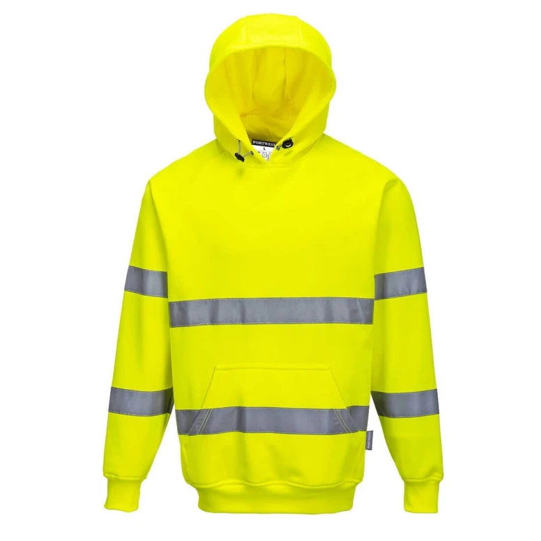 Arbeitssweatshirt mit Kapuze Warnschutz Portwest B304