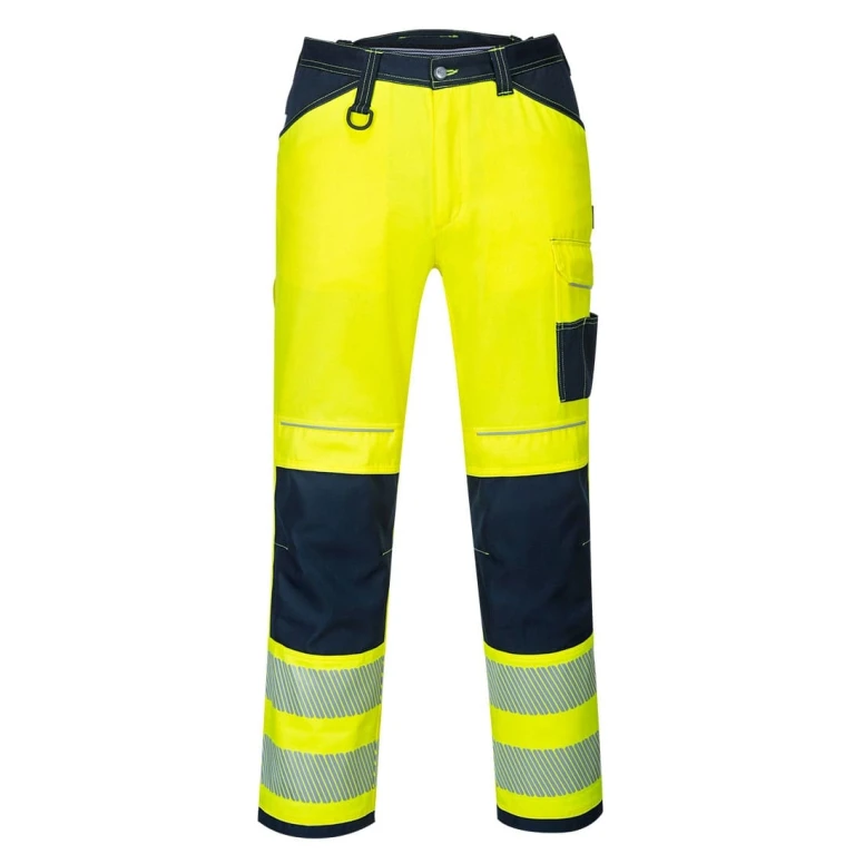 Alles muss raus -  Arbeitshose PW3 Warnschutz Portwest PW340  Größe 36 Farbe Gelb navy