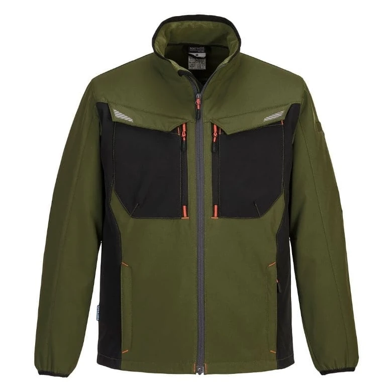 Alles muss raus -  Arbeitsjacke Portwest Softshell WX3 T750  Größe 3XL Farbe Grau