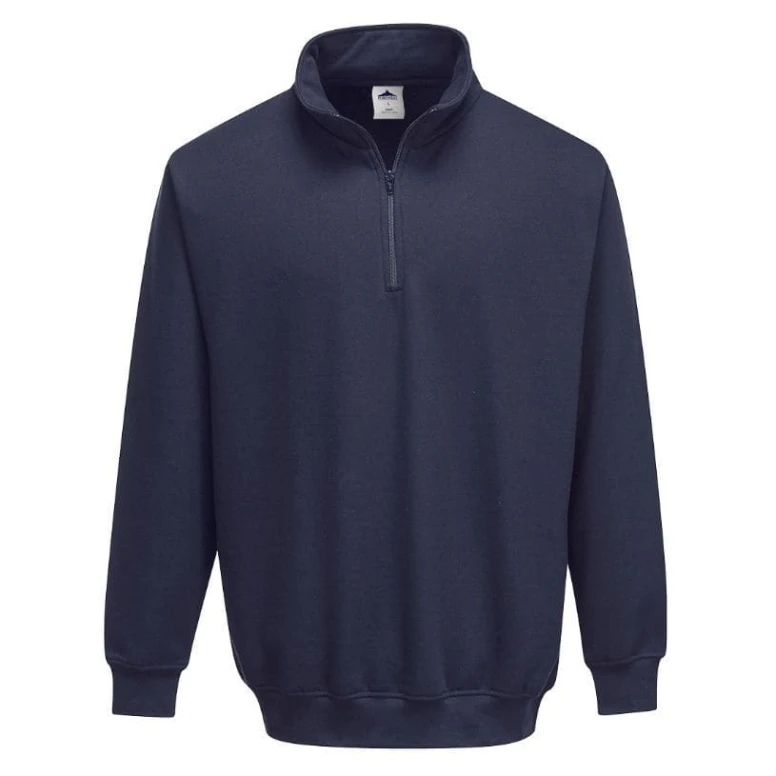 Arbeitssweatshirt Portwest Sorrento Reißverschluss am Hals B309