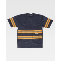 Arbeits-T-Shirt Kurzärm mit Bändern C3936 - Workteam