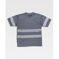 Arbeits-T-Shirt Kurzärm mit Bändern C3939 - Workteam