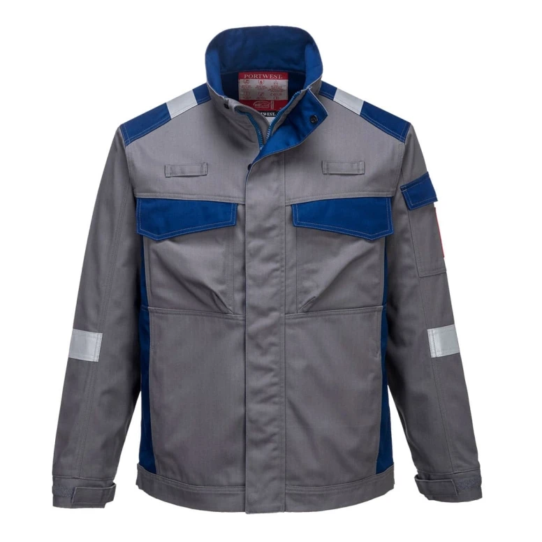 Arbeitsjacke Bizflame Ultra Zweifarbig Feuerfest Portwes FR08
