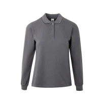 Langärm-Arbeitspoloshirt 100% Baumwolle Velilla Hobart Damen PL200WC 2