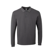 Unisex Langärm-Arbeitspoloshirt 100% Baumwolle Velilla Hobart PL200UC