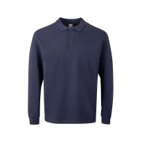 Unisex Langärm-Arbeitspoloshirt 100% Baumwolle Velilla Hobart PL200UC