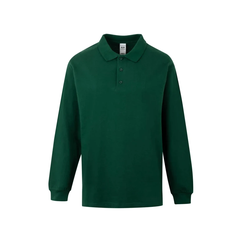 Unisex Langärm-Arbeitspoloshirt 100% Baumwolle Velilla Hobart PL200UC