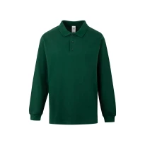 Unisex Langärm-Arbeitspoloshirt 100% Baumwolle Velilla Hobart PL200UC
