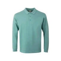 Unisex Langärm-Arbeitspoloshirt 100% Baumwolle Velilla Hobart PL200UC