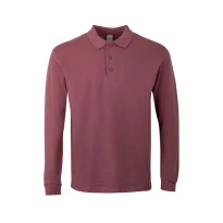 Unisex Langärm-Arbeitspoloshirt 100% Baumwolle Velilla Hobart PL200UC