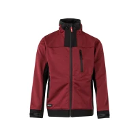 Arbeitsjacke mit langem Reißverschluss und Kapuze Softshell Multitaschen Velilla 206007
