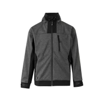 Arbeitsjacke mit langem Reißverschluss und Kapuze Softshell Multitaschen Velilla 206007