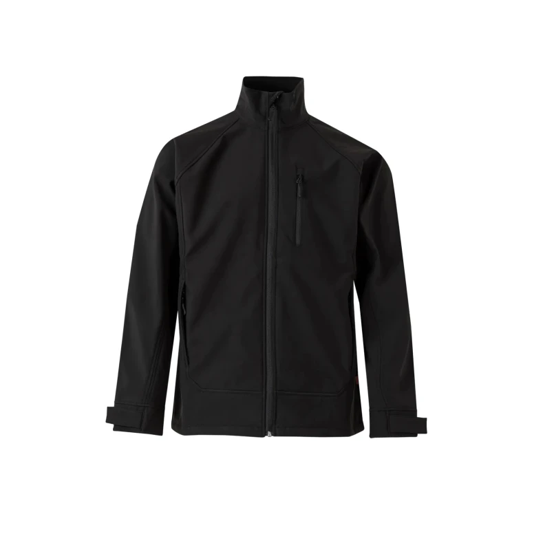 Arbeitsjacke mit langem Reißverschluss Softshell Stretch Multitaschen Velilla 206005