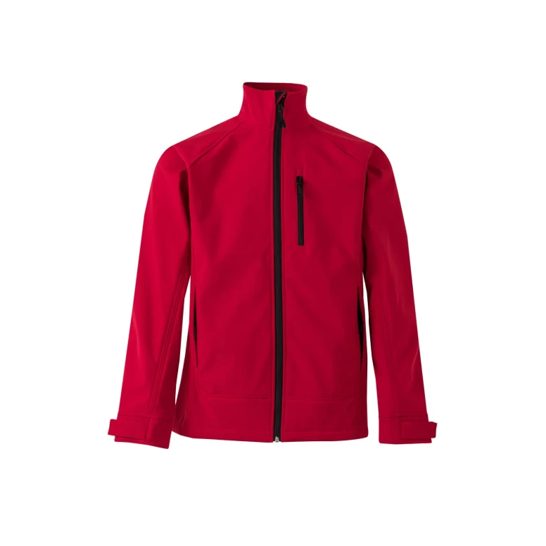 Arbeitsjacke mit langem Reißverschluss Softshell Stretch Multitaschen Velilla 206005