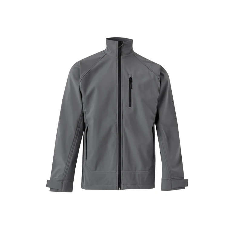 Arbeitsjacke mit langem Reißverschluss Softshell Stretch Multitaschen Velilla 206005