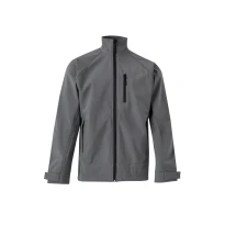 Arbeitsjacke mit langem Reißverschluss Softshell Stretch Multitaschen Velilla 206005