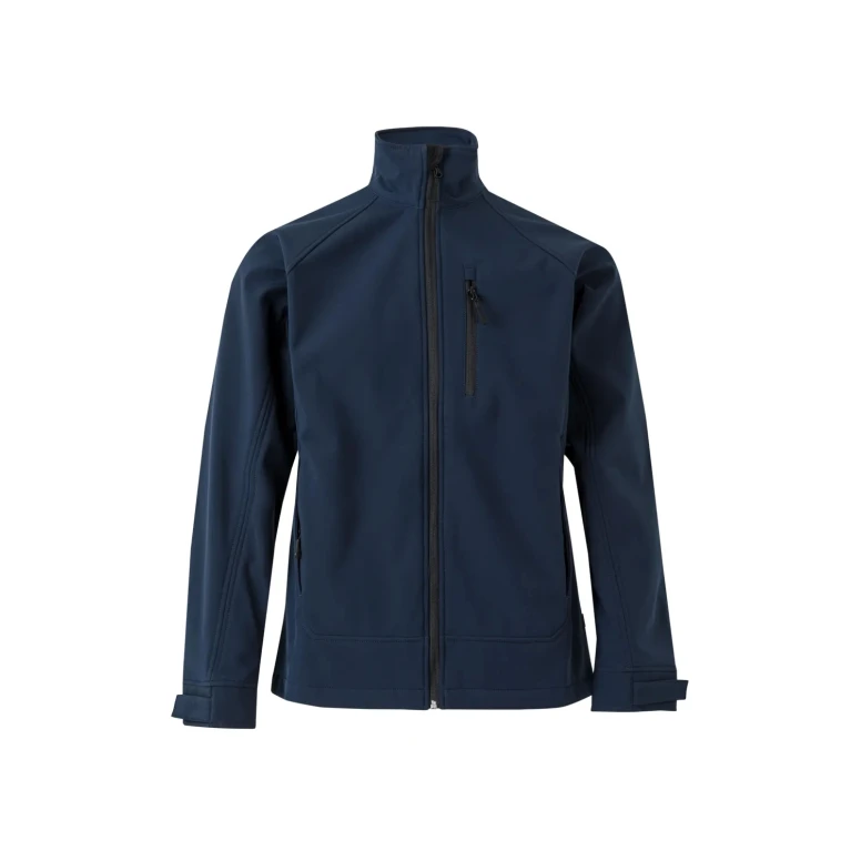 Arbeitsjacke mit langem Reißverschluss Softshell Stretch Multitaschen Velilla 206005