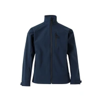Arbeitsjacke mit langem Reißverschluss Softshell Stretch Multitaschen Velilla 206005