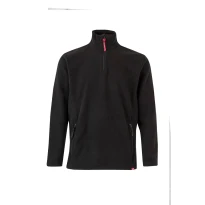 Fleece-Arbeitssweatshirt kurz Reißverschluss Velilla 201501