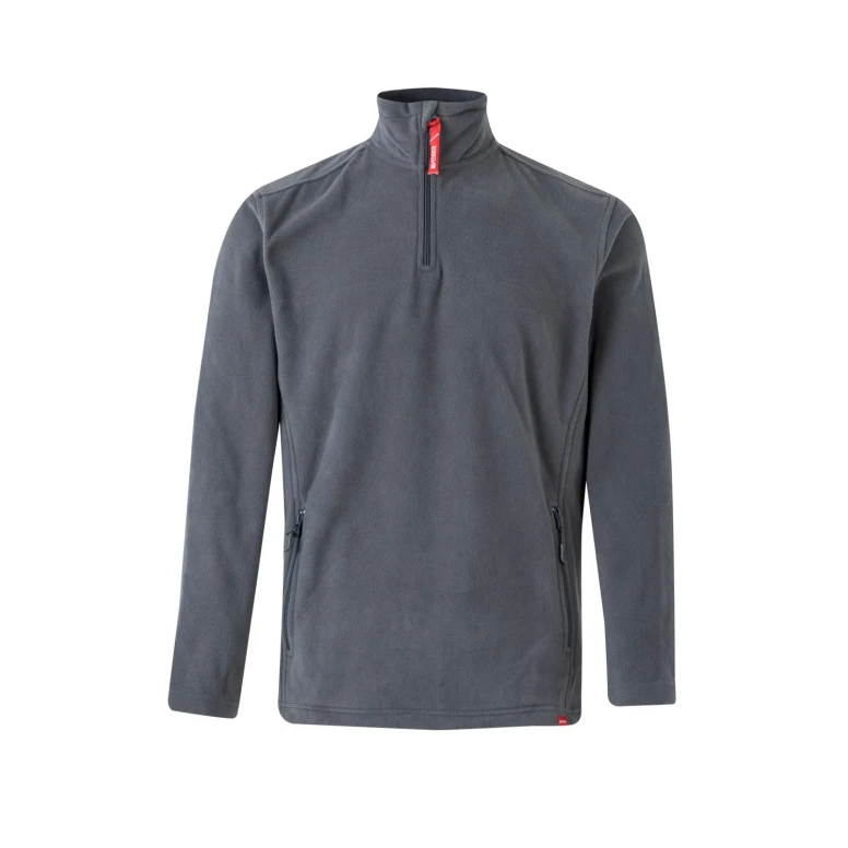 Fleece-Arbeitssweatshirt kurz Reißverschluss Velilla 201501