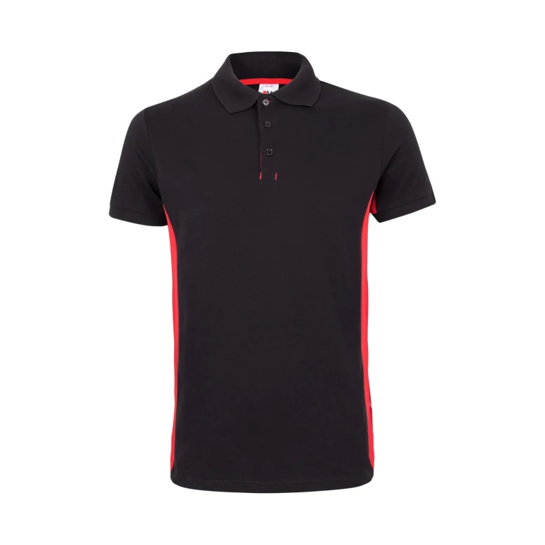 Zweifarbiges Arbeitspoloshirt Velilla 105504