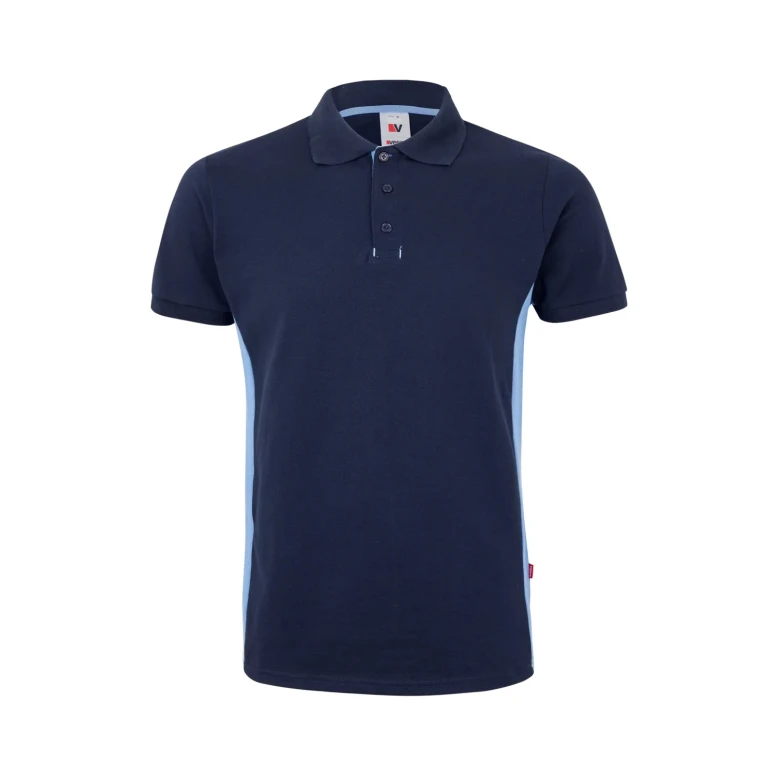 Zweifarbiges Arbeitspoloshirt Velilla 105504