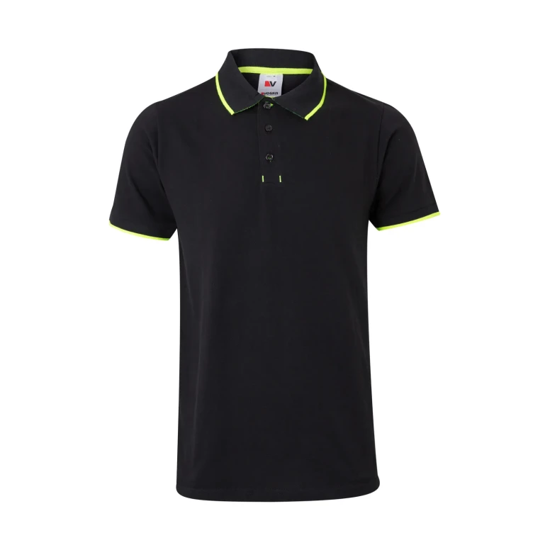 Zweifarbiges Arbeitspoloshirt Velilla 105505