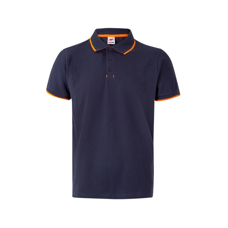 Zweifarbiges Arbeitspoloshirt Velilla 105505