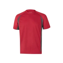 Zweifarbiges technisches Arbeits-T-Shirt Velilla 105501