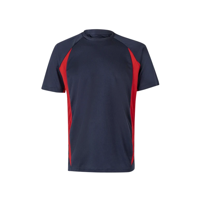 Zweifarbiges technisches Arbeits-T-Shirt Velilla 105501
